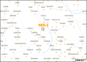 map of Mbale