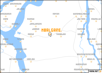 map of Mbalgare