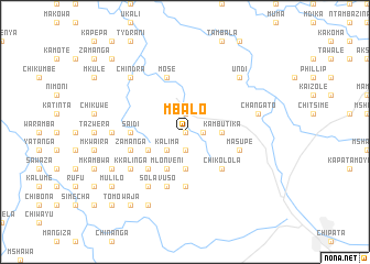 map of Mbalo