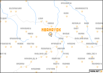 map of Mbamayok