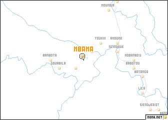 map of Mbama