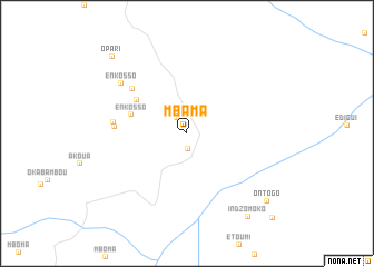 map of Mbama