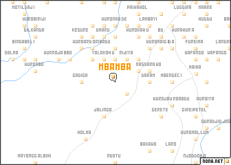 map of Mbamba