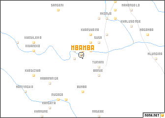 map of Mbamba