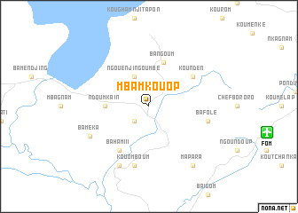 map of Mbamkouop