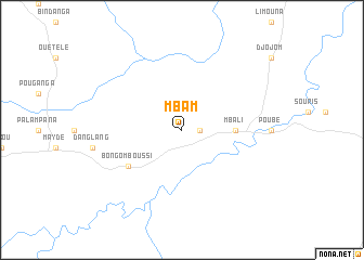 map of Mbam