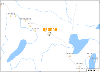 map of Mbanda