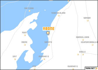 map of Mbane