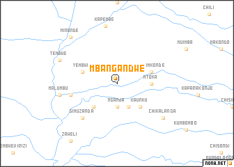 map of Mbangandwe