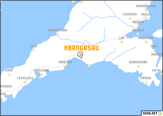 map of Mbangasau