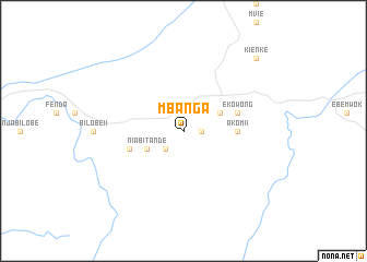 map of Mbanga