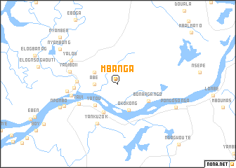 map of Mbanga