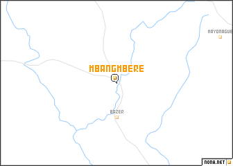 map of Mbang Mbéré