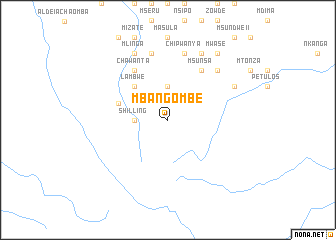 map of Mbangombe