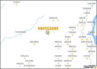 map of Mbangombe