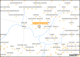 map of Mbanpana