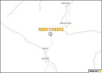 map of Mbantim-Bang