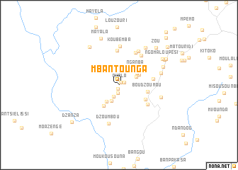 map of Mbantounga