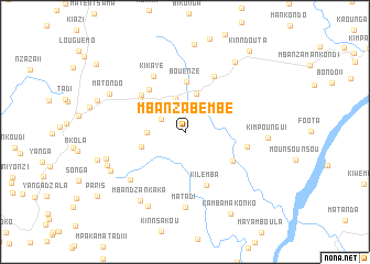 map of Mbanza Bèmbé
