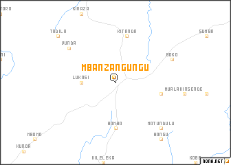 map of Mbanza-Ngungu