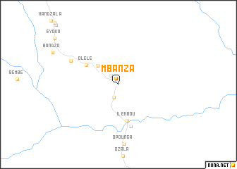 map of Mbanza