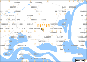 map of Mbap Ba