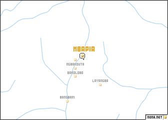 map of Mbapia