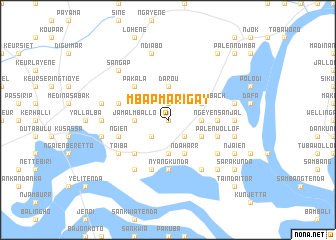 map of Mbap Marigay