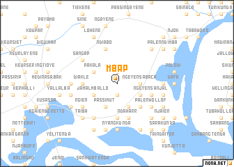 map of Mbap