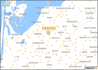 map of Mbarak