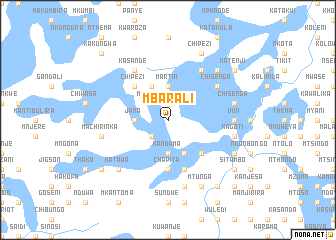 map of Mbarali