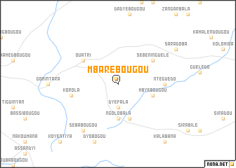 map of Mbarébougou