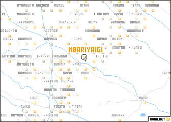 map of Mbari-ya-Igi