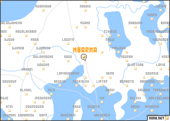 map of Mbarma