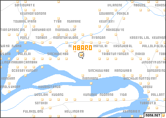 map of Mbaro