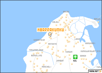 map of Mbarra Kunku