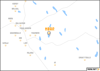 map of Mbar