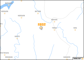 map of Mbar
