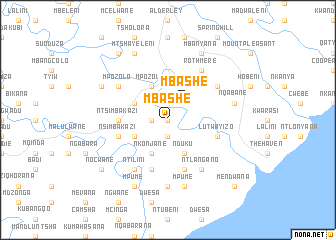 map of Mbashe