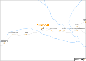 map of Mbassa