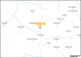 map of Mbata