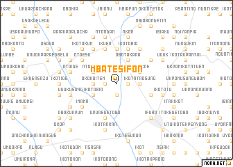 map of Mbat Esifon