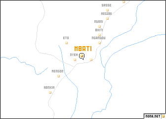 map of Mbati