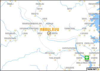 map of Mbaulevu