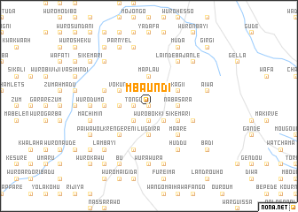 map of Mbaundi