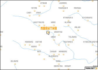 map of Mbawtha