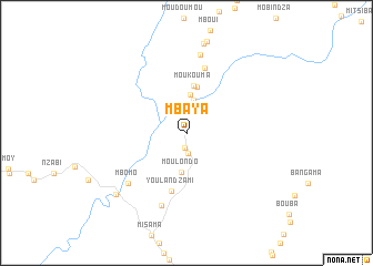 map of Mbaya