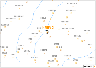 map of Mbaya