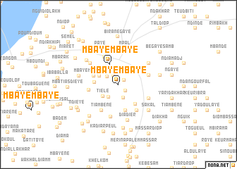 map of Mbaye Mbaye