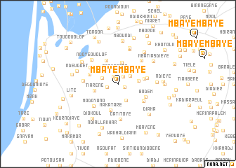 map of Mbaye Mbaye